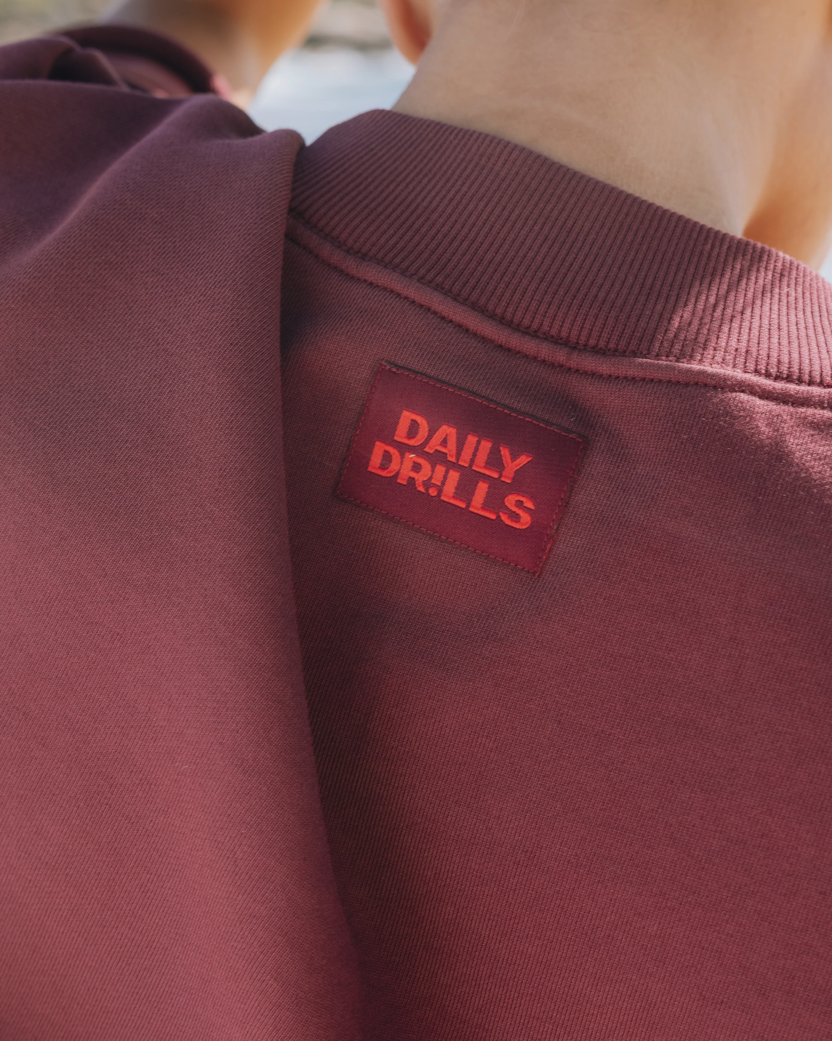 Cropped Sleeve Vintage Crew - Bodega + Heart with Tonal Patch - Image 4