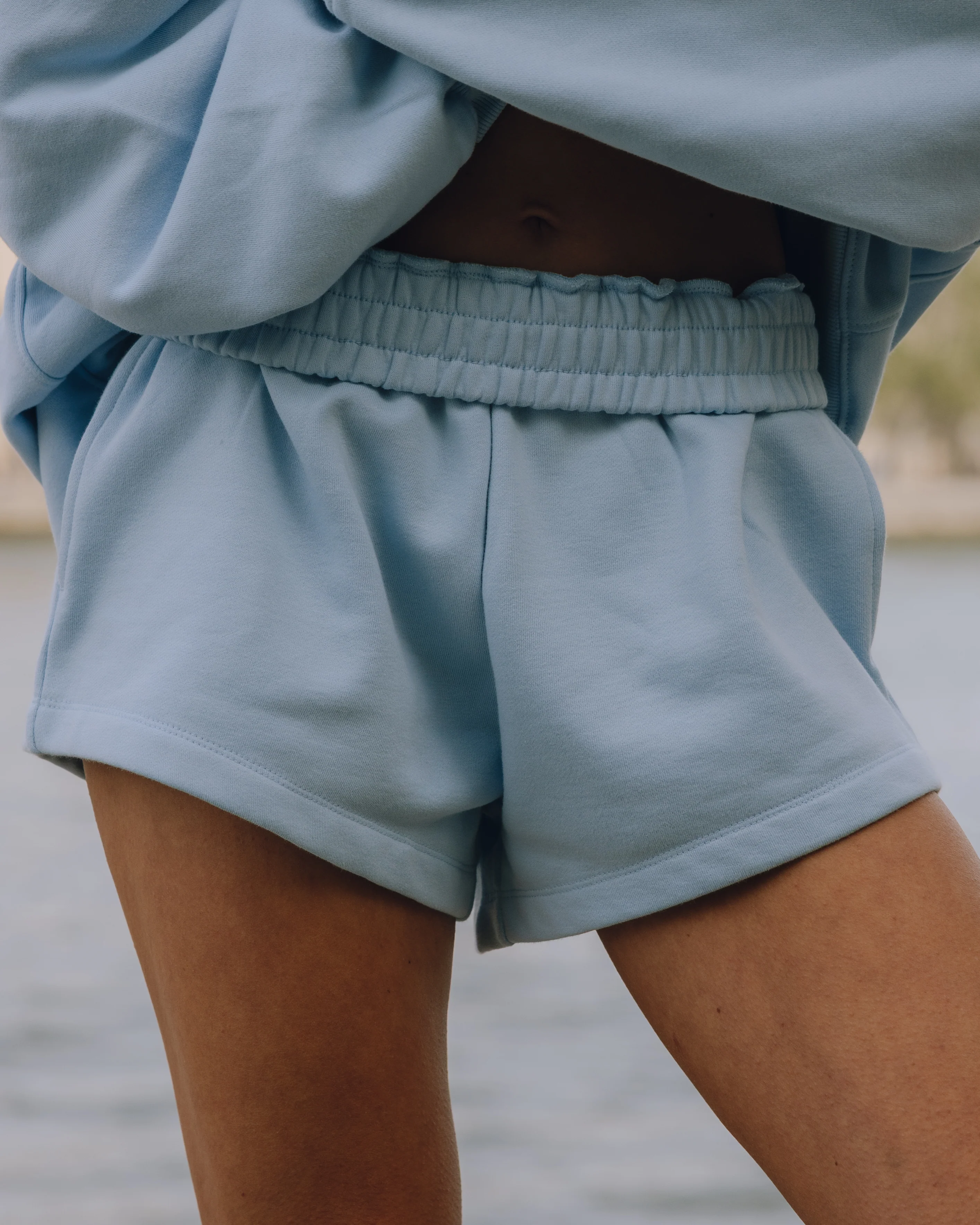 Fleece Super Shorts - Powder