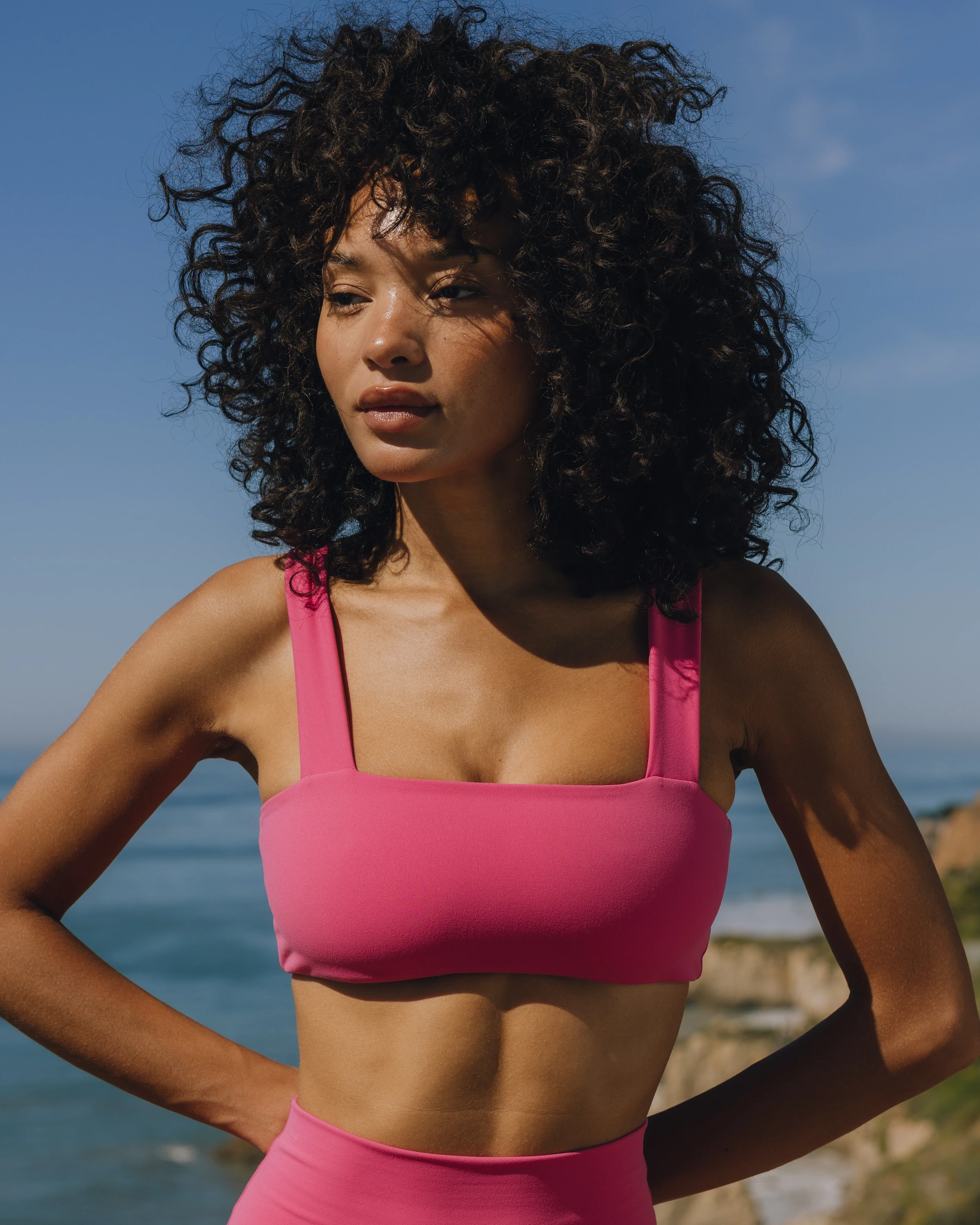 Go! Lawson Bra - Hot Shot with Monochrome Patch