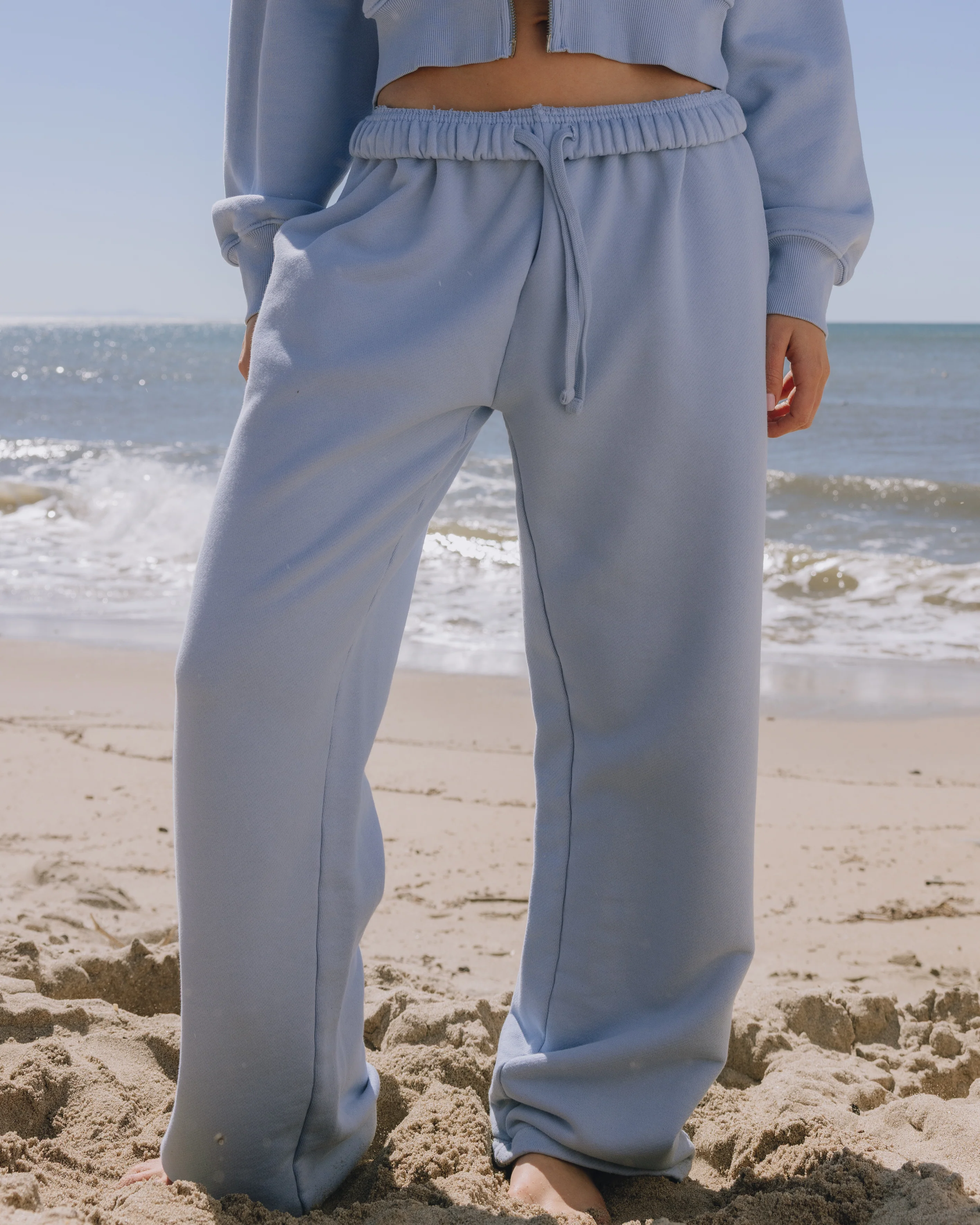 Heavyweight Straight Leg Sweatpants - Mist - Image 3