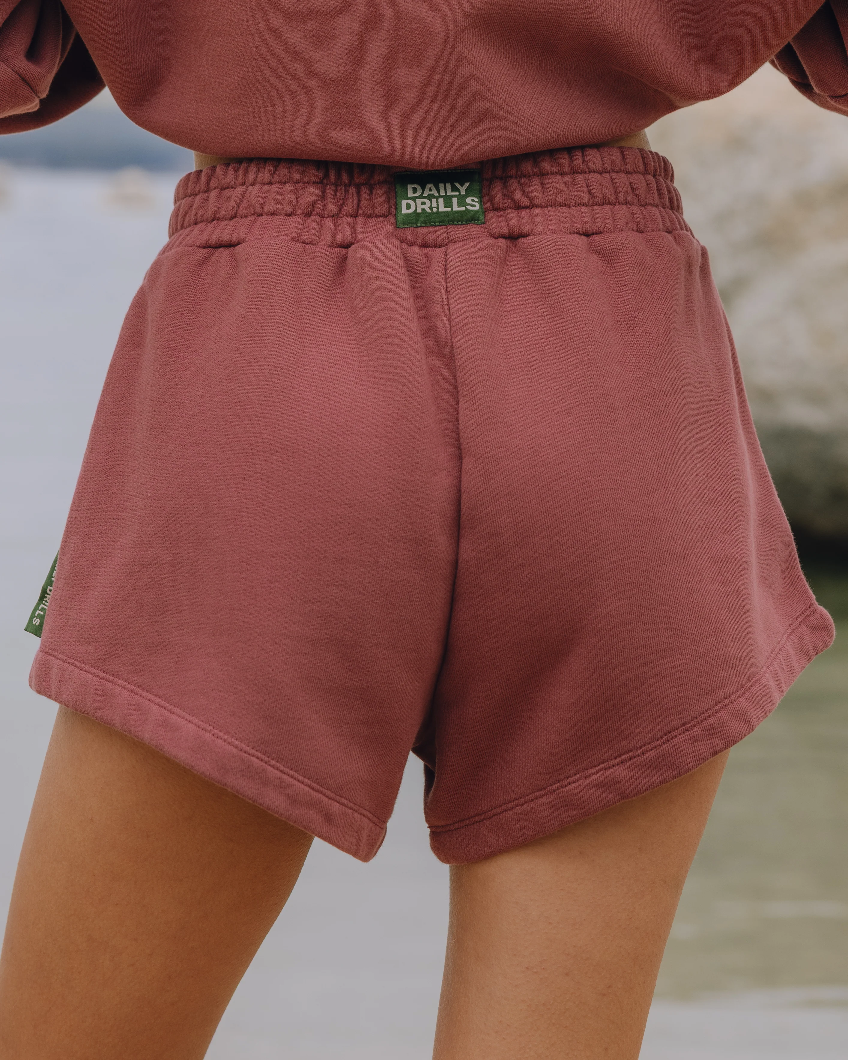Heavyweight Super Shorts - Wine - Image 2