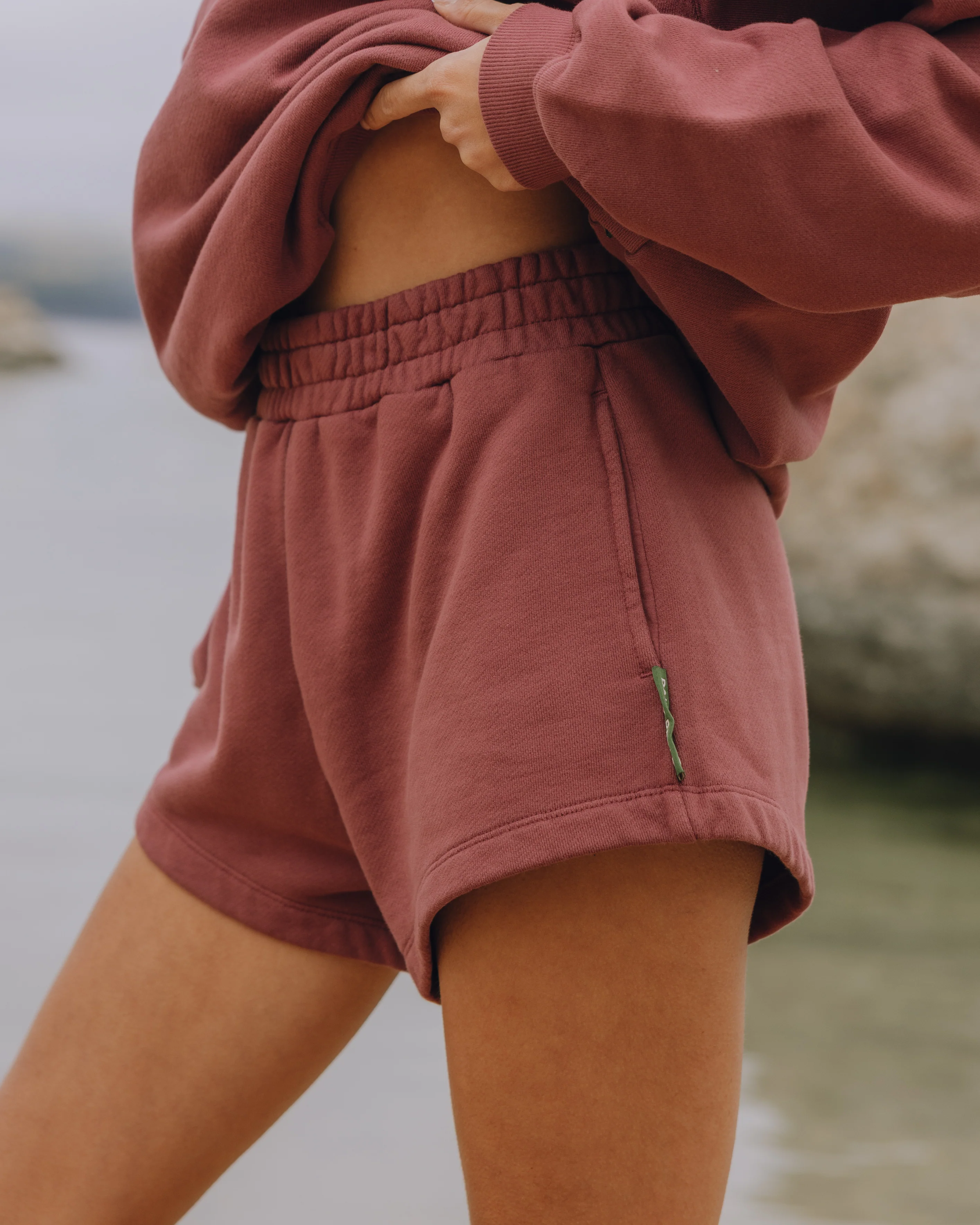 Heavyweight Super Shorts - Wine - Image 4