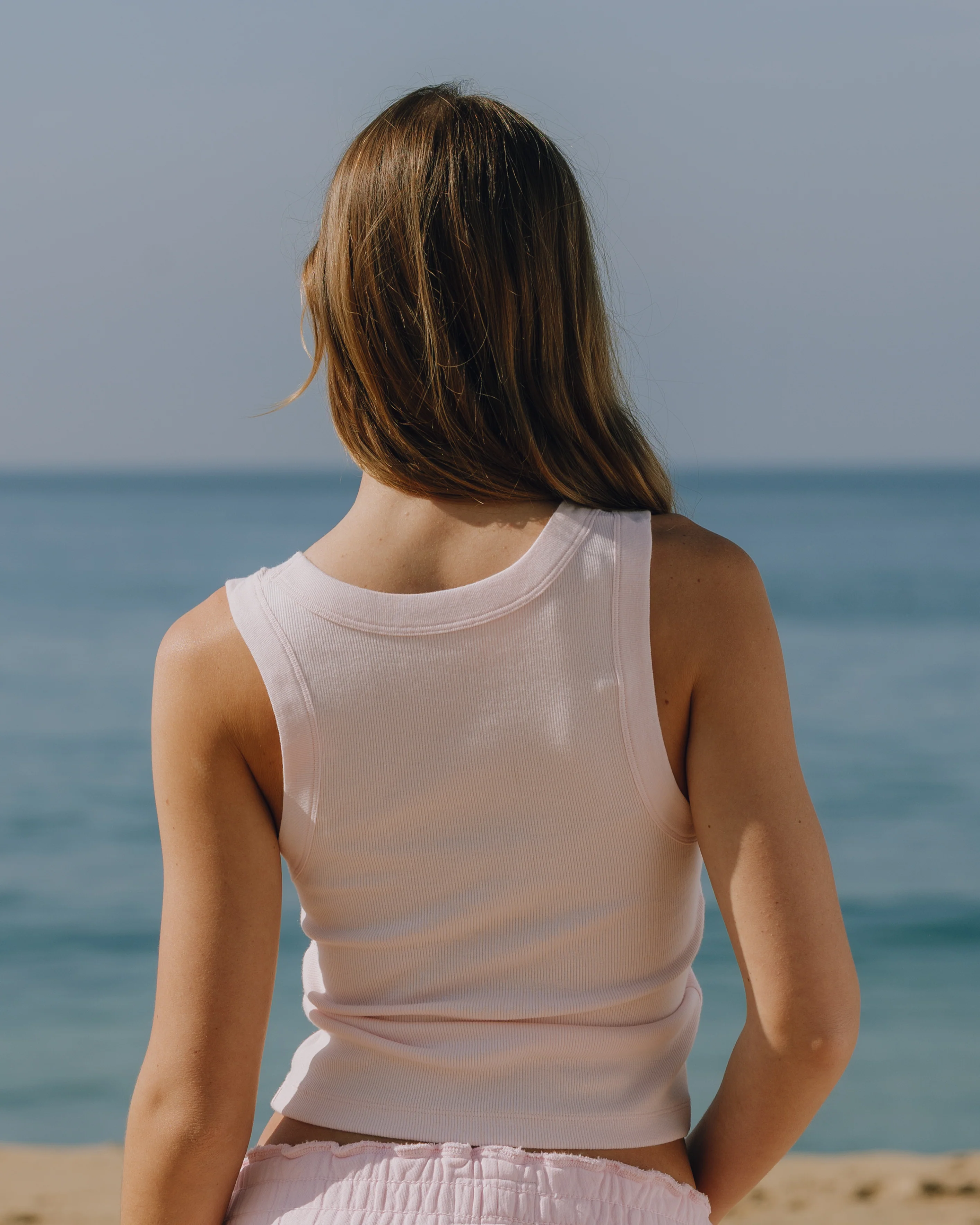 Logo Ribbed Tank - Cupid - Image 3