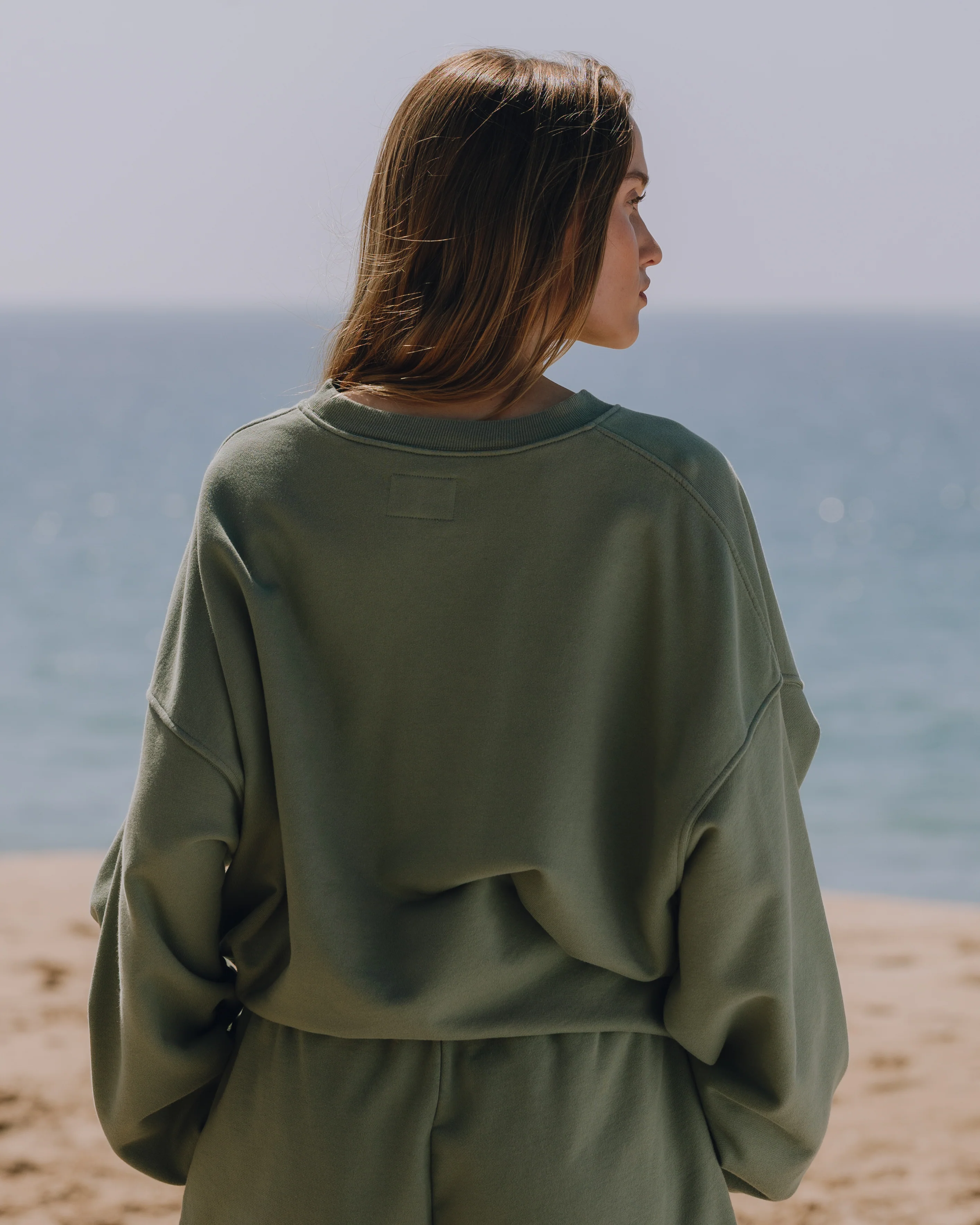 Oversized Daily Crew - DD Green - Image 2