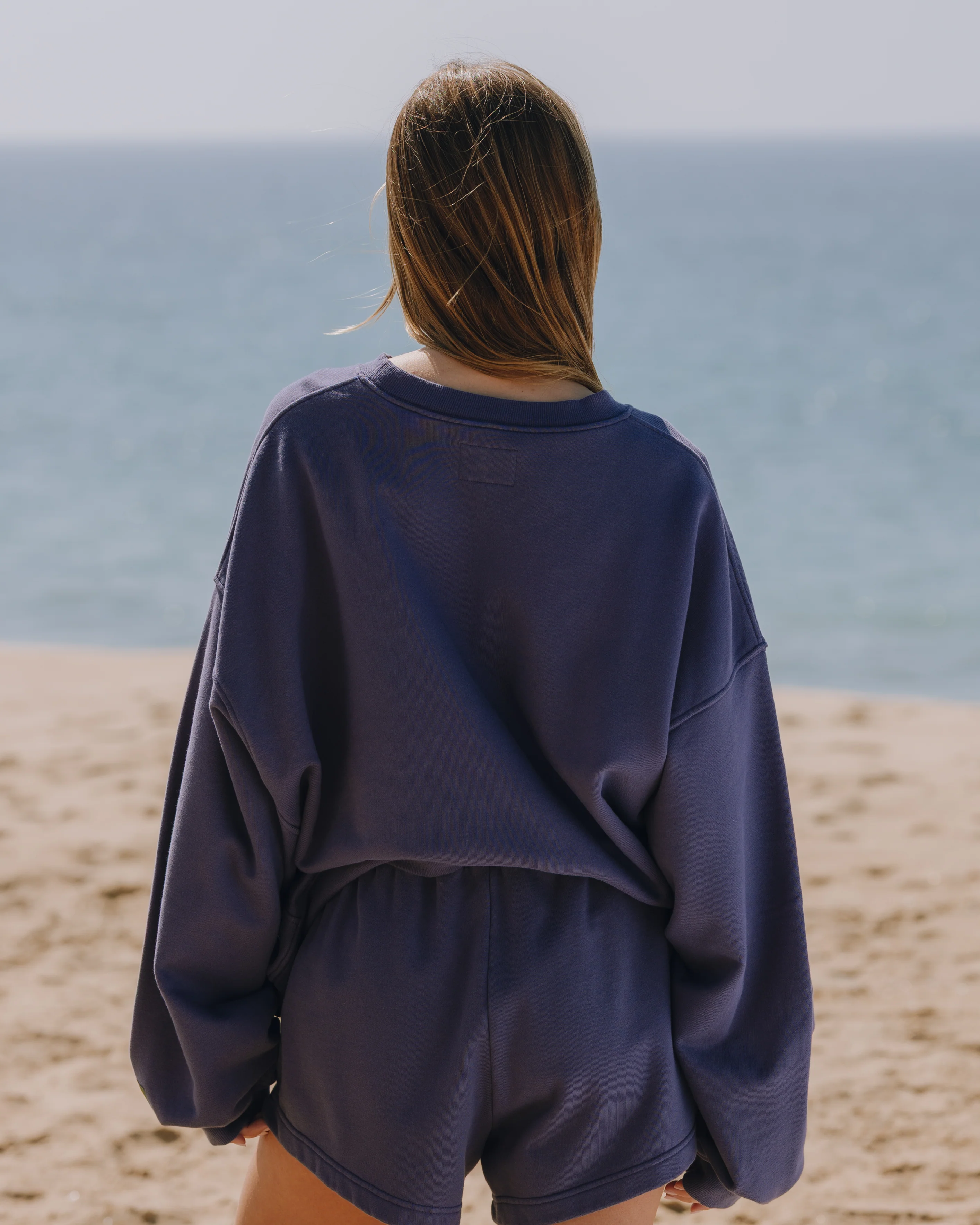 Oversized Daily Crew - Navy - Image 2