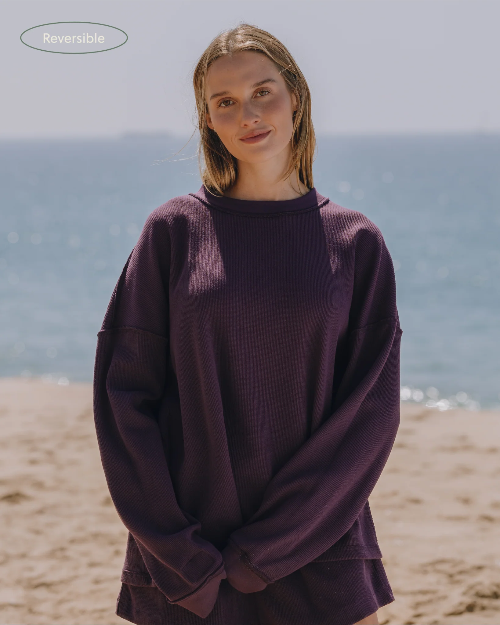 Oversized Daily Thermal - Plum - Image 3