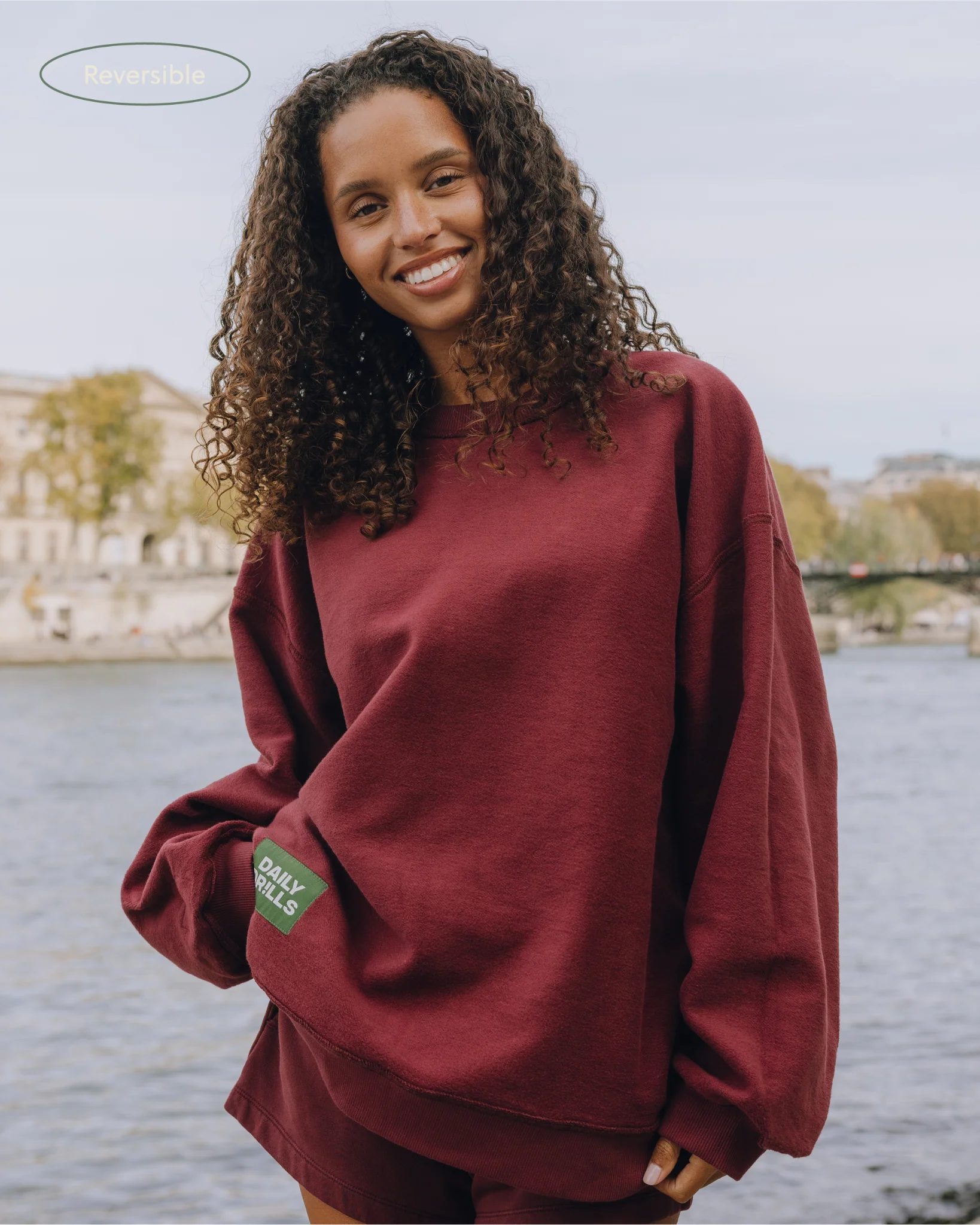 Oversized Fleece Crew - Bodega - Image 3