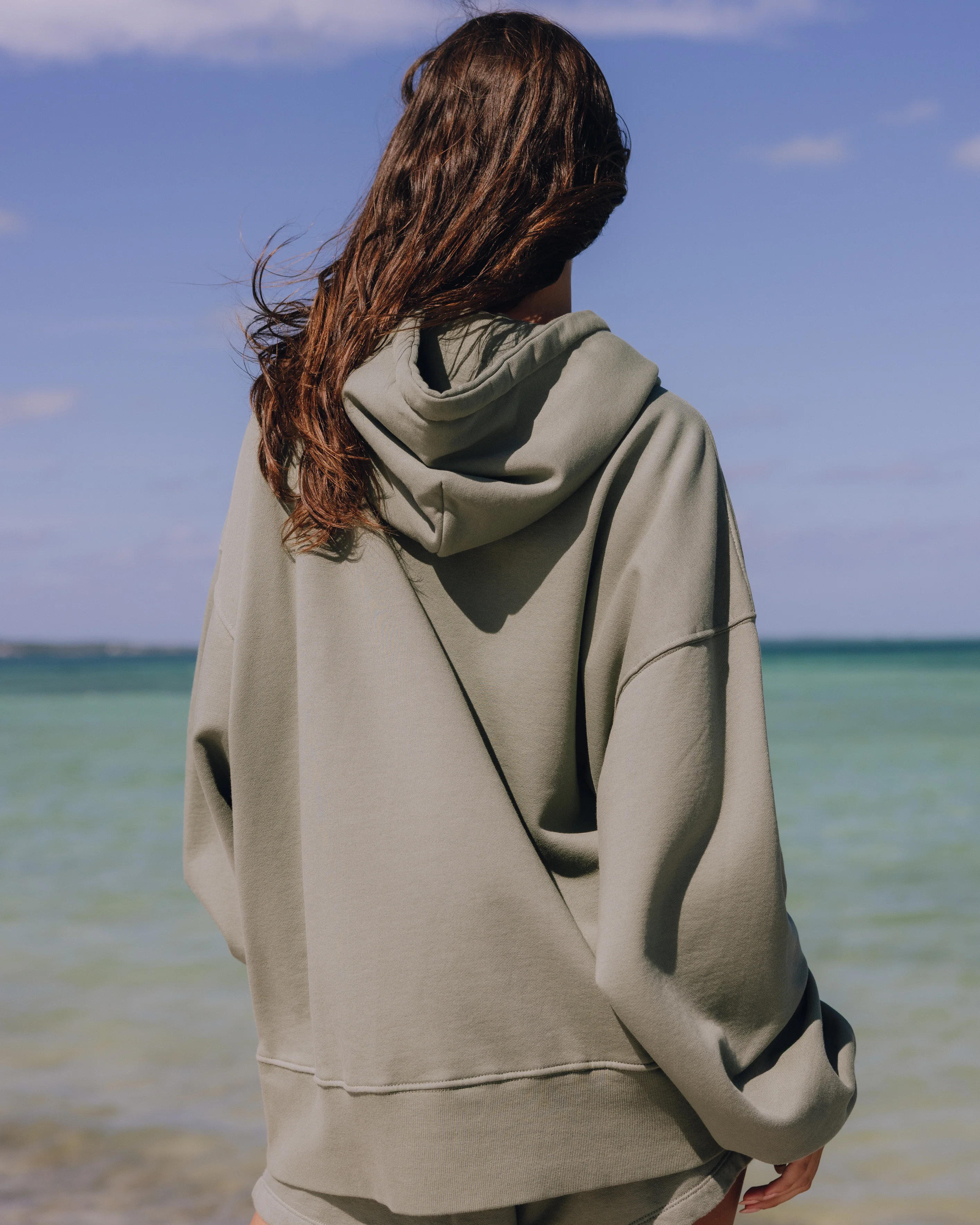 Oversized Paracord Hoodie - DD Green - Image 2
