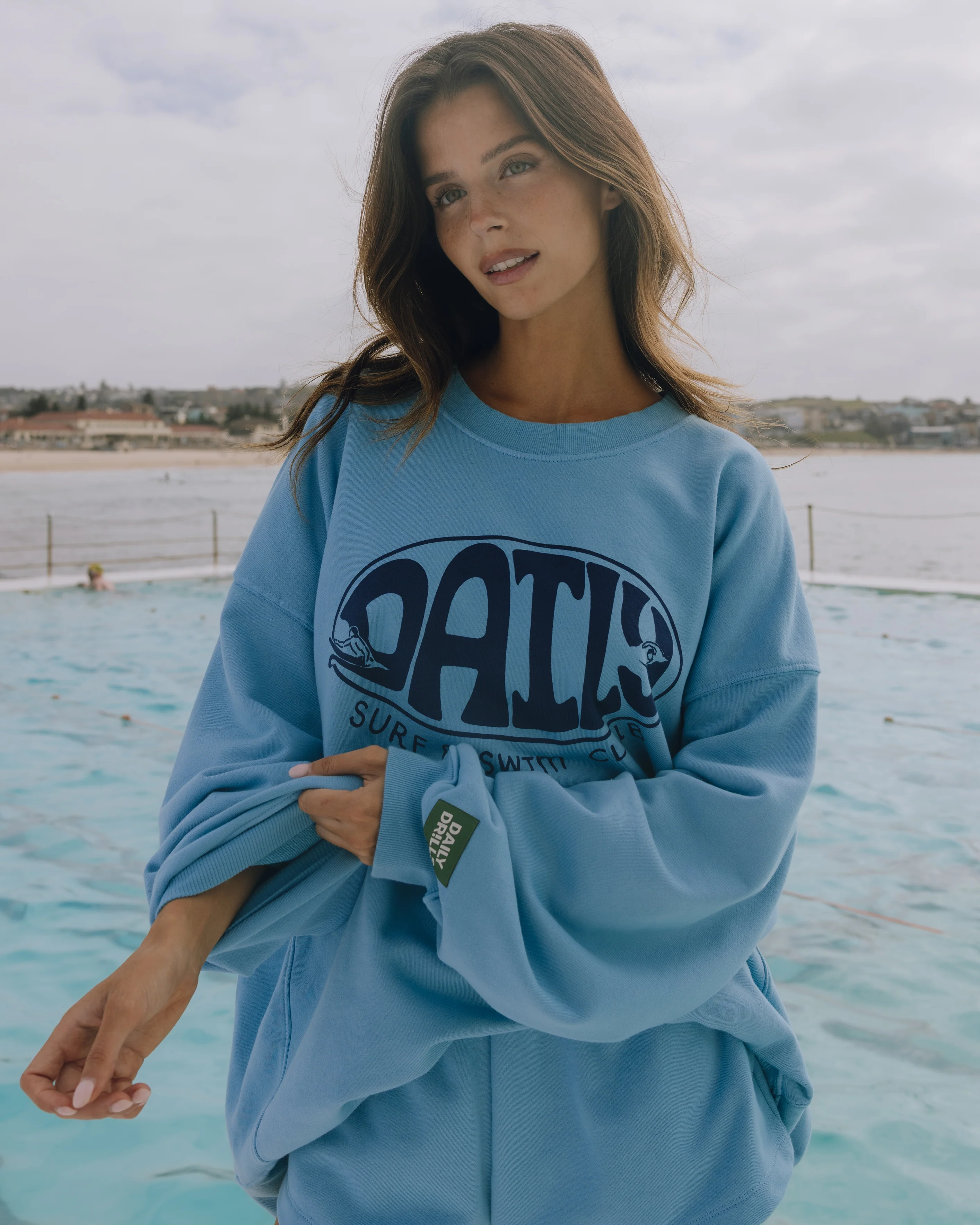 Oversized Surf & Swim Crew - Malibu - Image 3