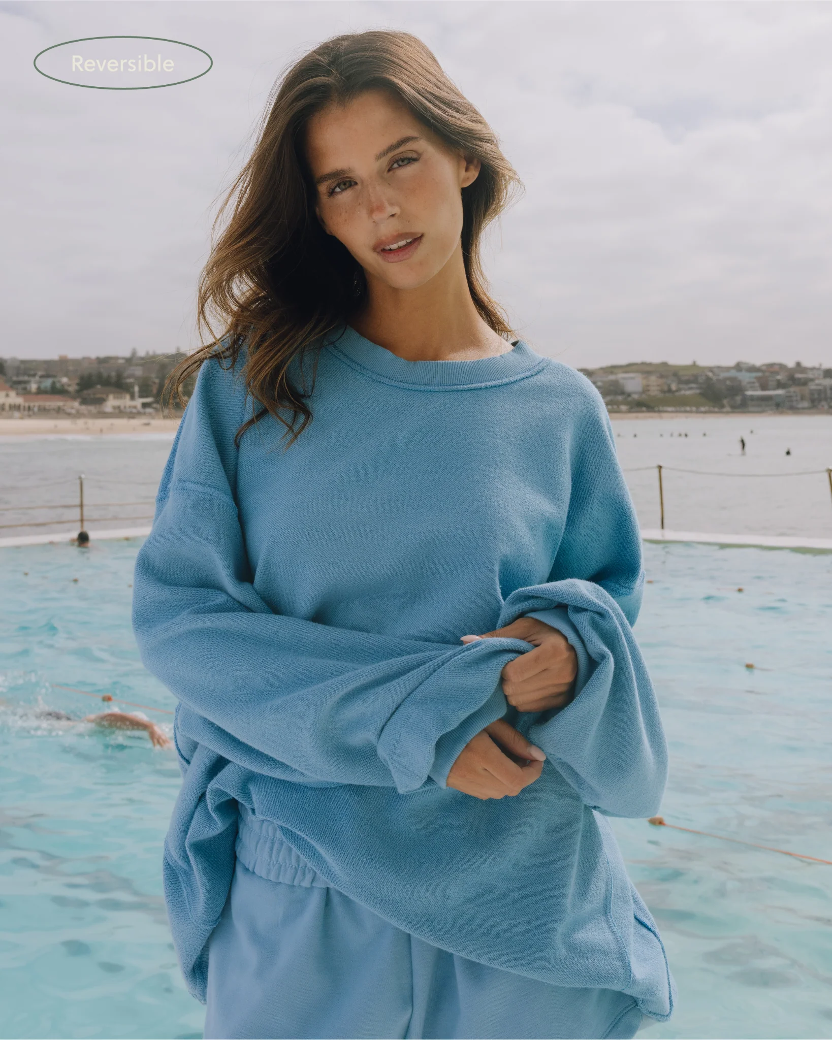 Oversized Surf & Swim Crew - Malibu - Image 4