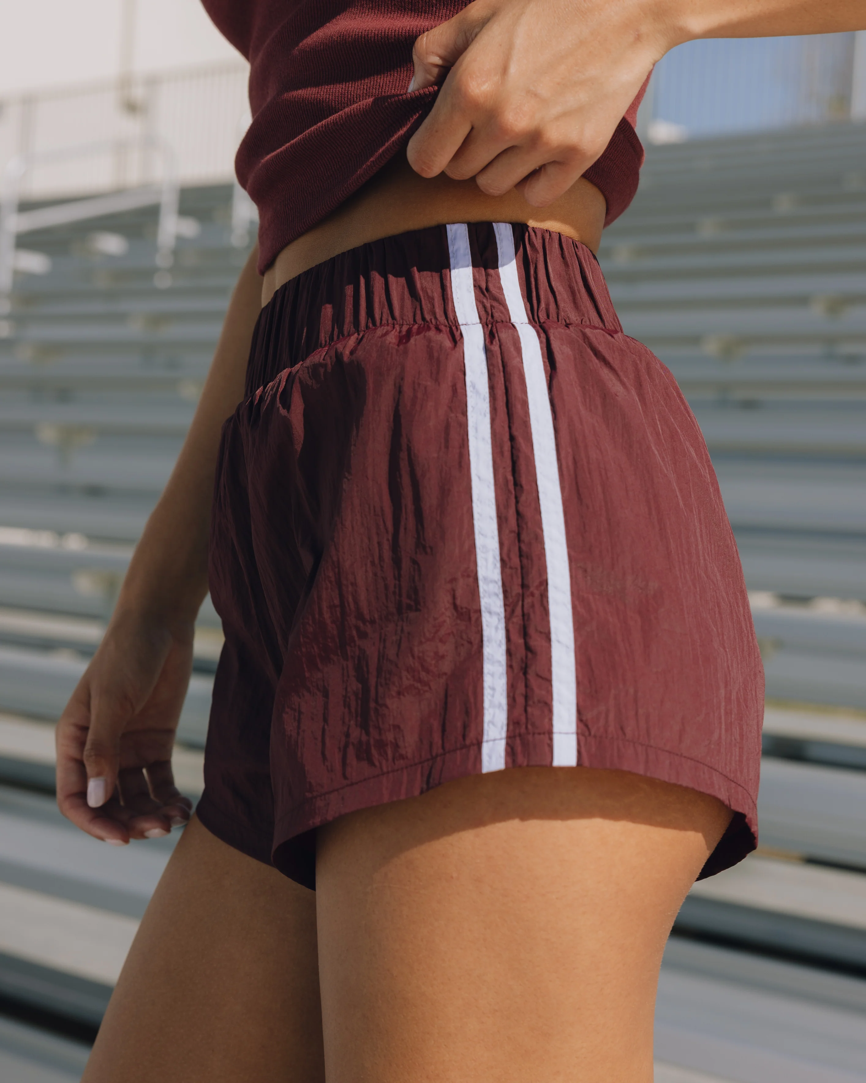 Super Bounce Shorts with Stripes - Bodega - Image 3