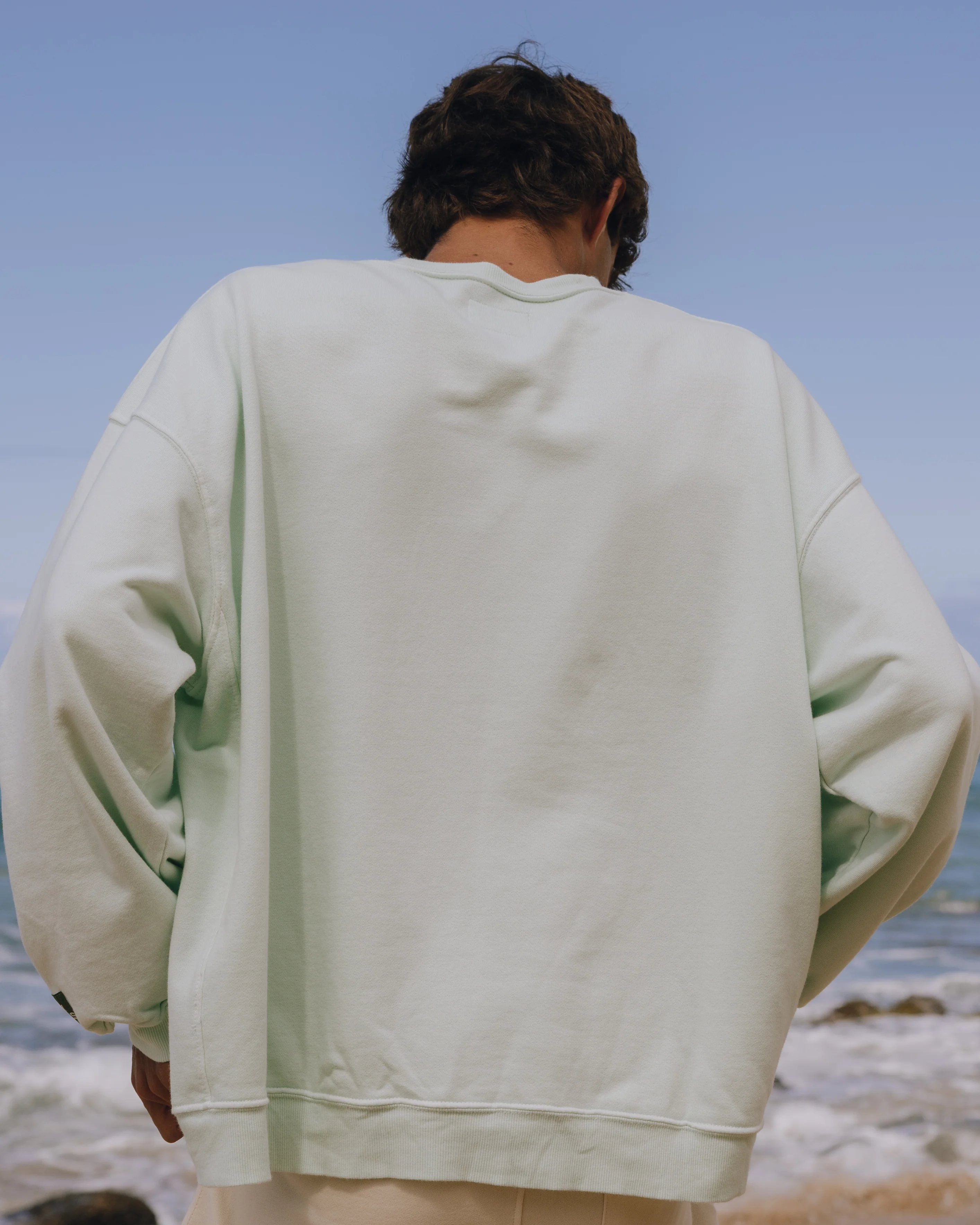 Unisex Oversized Crew - Surf - Image 5
