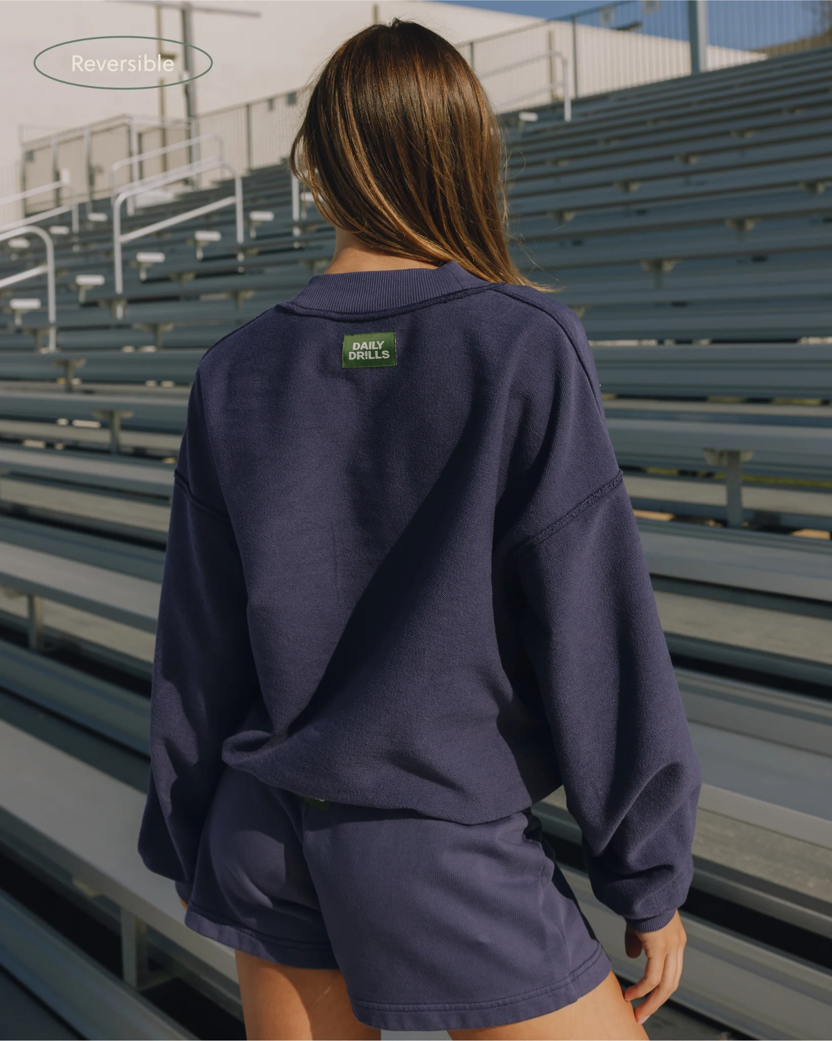 Vintage Crew - Navy - Image 3